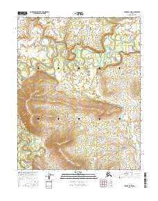 Hughes B-5 SW topographic map thumbnail
