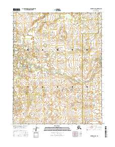 Hughes B-6 NE topographic map thumbnail