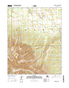 Hughes B-6 SW topographic map thumbnail
