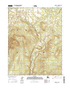 Hughes C-3 NE topographic map thumbnail
