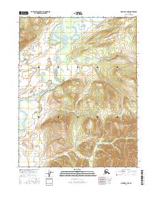 Hughes D-1 NW topographic map thumbnail