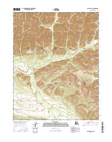 Hughes D-1 SE topographic map thumbnail