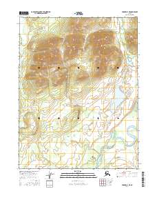 Hughes D-2 NE topographic map thumbnail