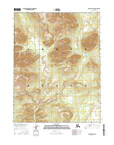 Hughes D-2 NW topographic map thumbnail