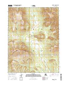 Hughes D-3 NE topographic map thumbnail