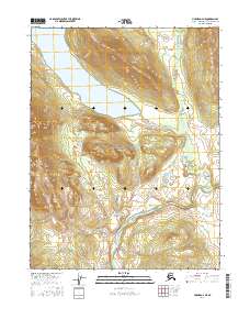 Hughes D-4 NE topographic map thumbnail