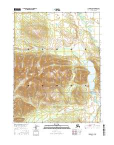 Hughes D-5 NE topographic map thumbnail