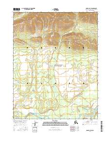 Hughes D-5 SW topographic map thumbnail
