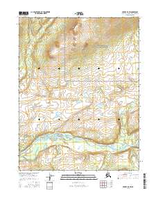 Hughes D-6 SW topographic map thumbnail