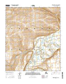 Ikpikpuk River A-5 SE 2016 topographic map thumbnail