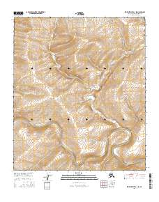 Ikpikpuk River A-5 SW 2016 topographic map thumbnail