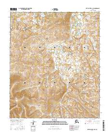 Kateel River A-1 SW topographic map thumbnail