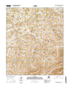 Kateel River A-2 SE topographic map thumbnail