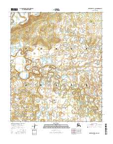 Kateel River B-1 SW topographic map thumbnail