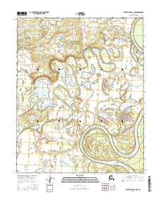 Kateel River D-1 NW topographic map thumbnail
