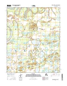 Kateel River D-1 SE topographic map thumbnail