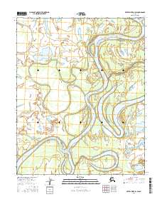 Kateel River D-1 SW topographic map thumbnail