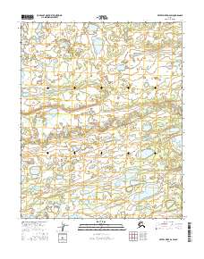 Kateel River D-2 SW topographic map thumbnail