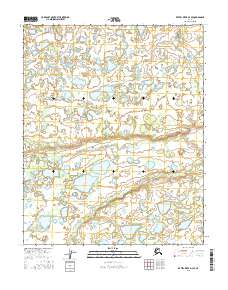 Kateel River D-3 SE topographic map thumbnail