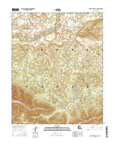Kateel River D-4 SE topographic map thumbnail