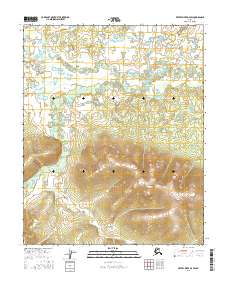 Kateel River D-4 SW topographic map thumbnail