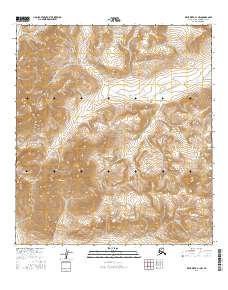Killik River A-1 NW 2016 topographic map thumbnail