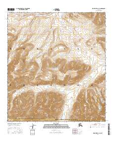 Killik River A-1 SE topographic map thumbnail