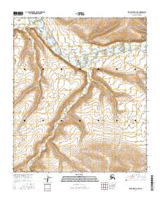 Killik River D-2 NE 2016 topographic map thumbnail