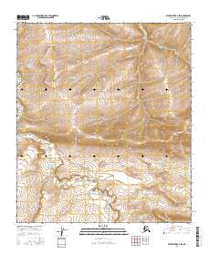 Killik River D-3 SW 2016 topographic map thumbnail