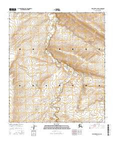 Killik River D-5 SE 2016 topographic map thumbnail