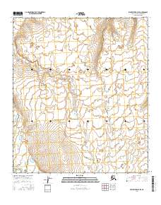 Killik River D-5 SW topographic map thumbnail