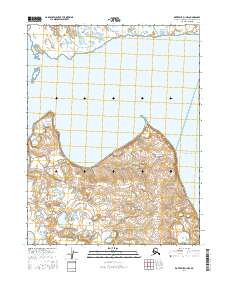 Kotzebue D-1 NW topographic map thumbnail