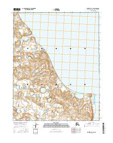 Kotzebue D-1 SE topographic map thumbnail