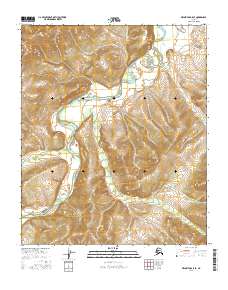Melozitna A-5 SE topographic map thumbnail