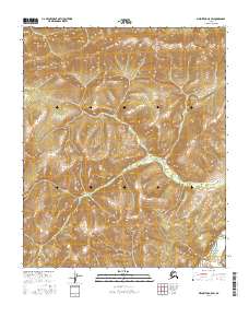 Melozitna A-5 SW topographic map thumbnail