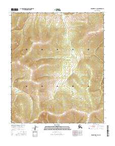 Melozitna B-1 SW topographic map thumbnail