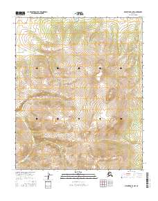 Melozitna B-2 NW 2016 topographic map thumbnail