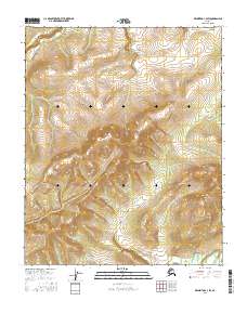 Melozitna C-3 SW topographic map thumbnail