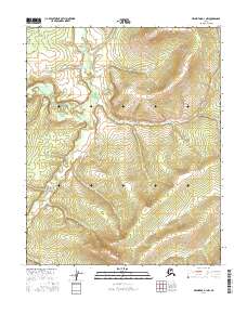 Melozitna D-1 NW topographic map thumbnail