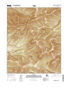 Melozitna D-1 SW topographic map thumbnail