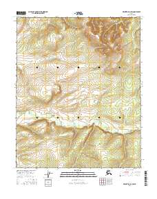 Melozitna D-2 SW topographic map thumbnail