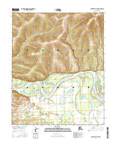 Melozitna D-4 SW topographic map thumbnail