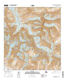 Mount Hayes A-1 NW 2016 topographic map thumbnail