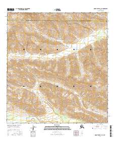 Mount Hayes A-1 SE 2016 topographic map thumbnail