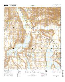 Mount Hayes A-4 NE 2016 topographic map thumbnail