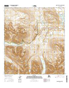 Mount Hayes A-5 NE topographic map thumbnail