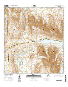 Mount Hayes A-5 NW 2016 topographic map thumbnail