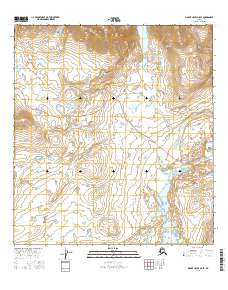 Mount Hayes A-5 SE topographic map thumbnail