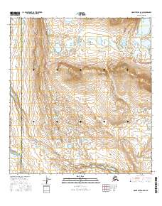 Mount Hayes A-5 SW 2016 topographic map thumbnail