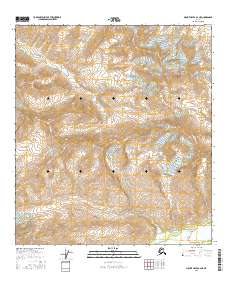 Mount Hayes B-2 NE 2016 topographic map thumbnail